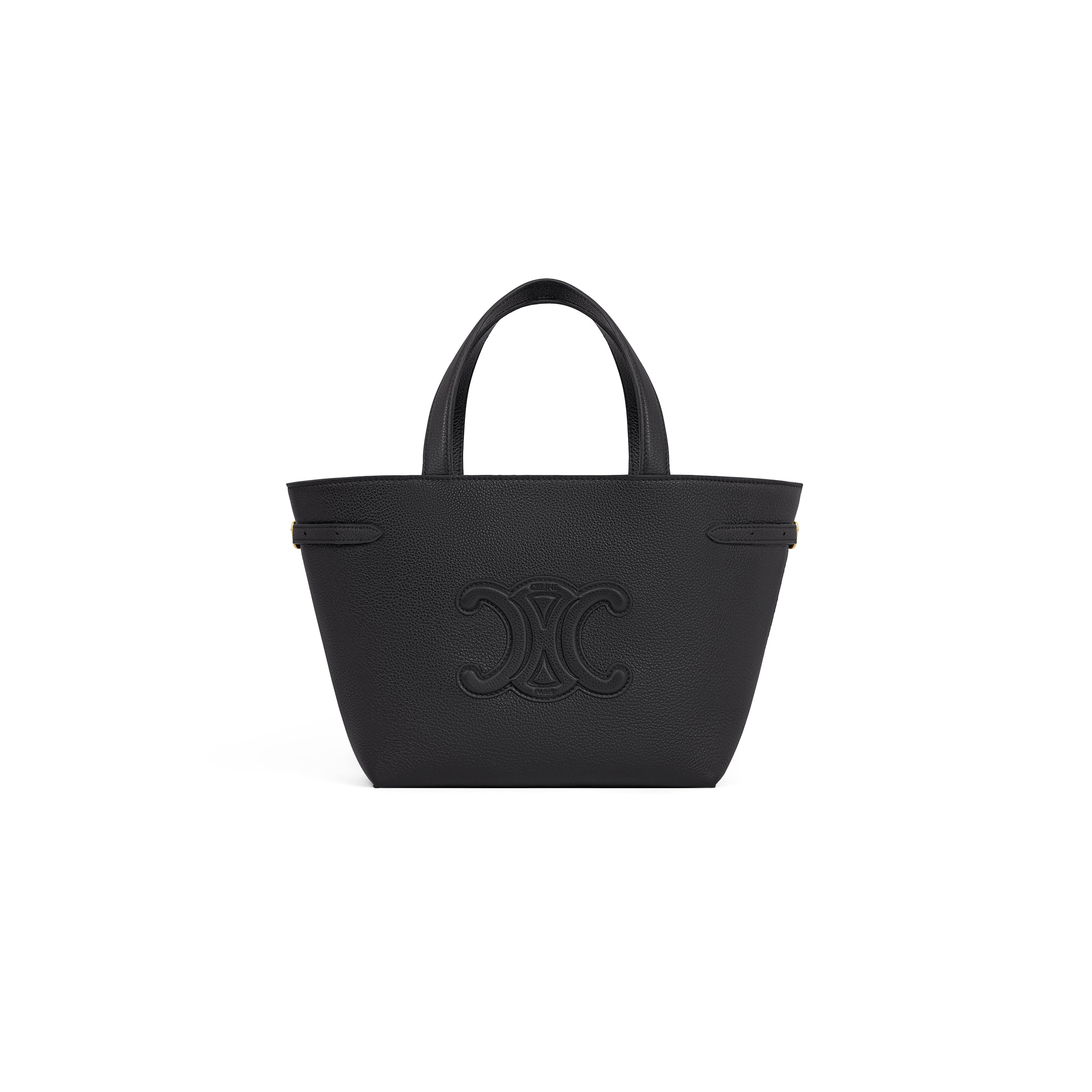 CELINE MINI CABAS ANAIS CUIR TRIOMPHE IN GRAINED CALFSKIN 118613ENY.38NO (21*20*10cm)